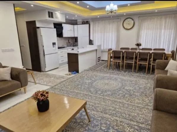 ۸۲متر ۲ خواب نقشه خطی فول امکانات ۲ خواب ( مخبری )