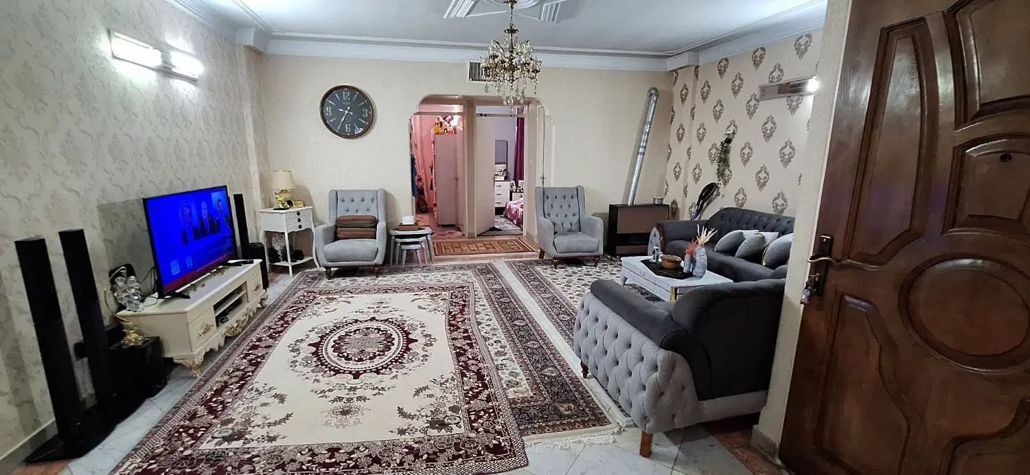 ۷۵متر/دو خواب/ نبرد شمالی بالای فرزانه